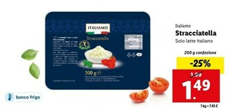 Lidl Stracciatella offerta