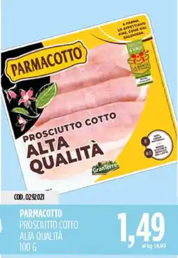 Carico Cash & Carry Parmacotto prosciutto cotto alta qualità offerta