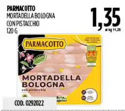 Carico Cash & Carry Parmacotto mortadella bologna con pistacchio offerta