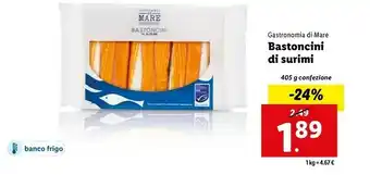Lidl Bastoncini di surimi 405 g(ml) offerta