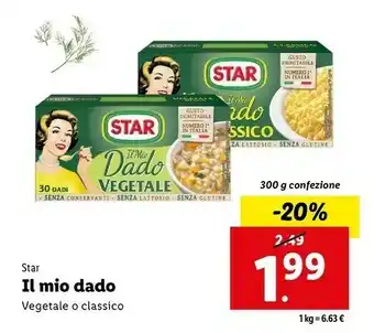 Lidl Il mio dado vegetale offerta