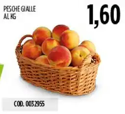 Carico Cash & Carry Pesche gialle offerta