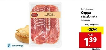 Lidl Coppa stagionata offerta