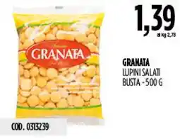Carico Cash & Carry Granata lupini salati offerta