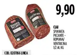 Carico Cash & Carry Clai spianata piccante offerta