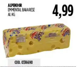 Carico Cash & Carry Alpendor Emmental Bavarese offerta