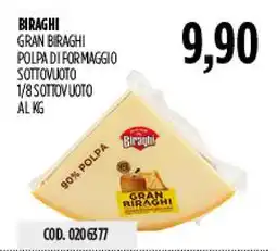 Carico Cash & Carry Polpa di formaggio Gran Biraghi offerta