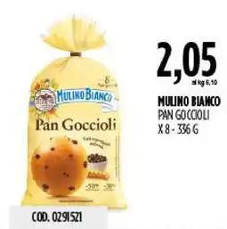 Carico Cash & Carry Mulino Bianco Pan Goccioli offerta