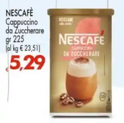 Despar Nescafé Cappuccino da Zuccherare offerta