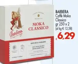 Despar Barbera Caffè Moka Classico offerta