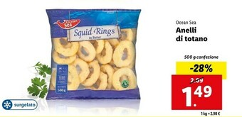 Lidl Anelli di totano offerta