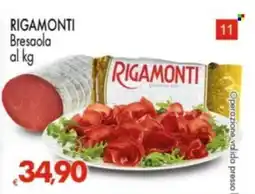 Despar Rigamonti Bresaola offerta