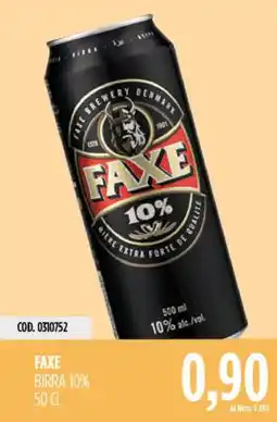 Carico Cash & Carry Faxe birra 10% offerta