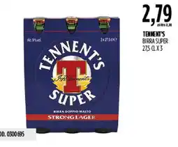Carico Cash & Carry Tennent's Birra Super offerta