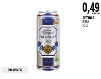 Carico Cash & Carry Oettinger birra offerta