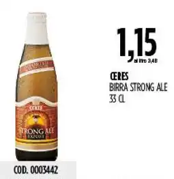 Carico Cash & Carry Ceres Birra Strong Ale offerta