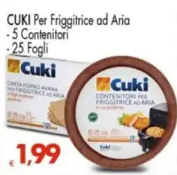 Despar Cuki Contenitori per friggitrice ad aria offerta
