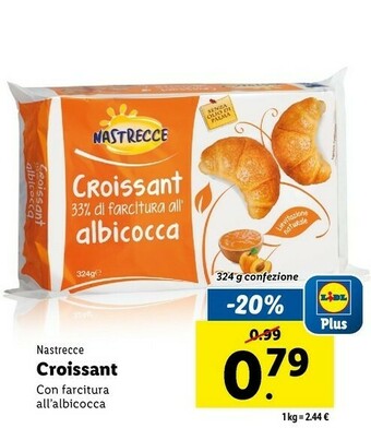 Lidl Croissant offerta