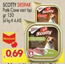 Despar Patè Cane Scotty offerta
