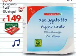 Despar Asciugatutto Despar offerta