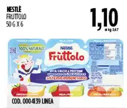 Carico Cash & Carry Fruttolo Nestlé offerta