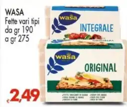 Despar Wasa fette vari tipi offerta