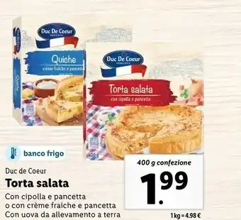 Lidl Torta salata offerta