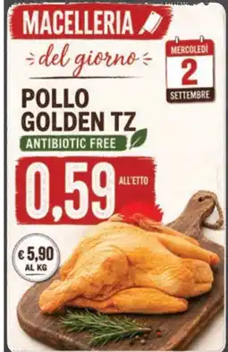 èccoMI Pollo Golden TZ offerta