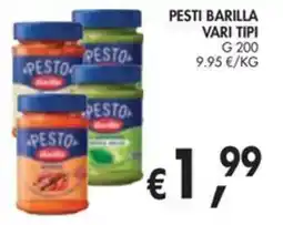 èccoMI Pesto Barilla offerta