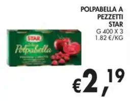 èccoMI Polpabella a pezzetti Star offerta