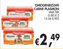èccoMI Carne Plasmon offerta