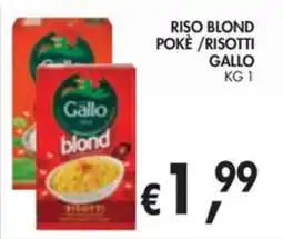 èccoMI Riso blond Gallo offerta