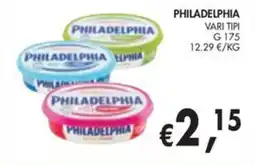 èccoMI Philadelphia vari tipi offerta