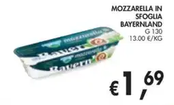 èccoMI Mozzarella in sfoglia Bayern offerta