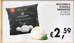 èccoMI Mozzarella di bufala imperatore offerta
