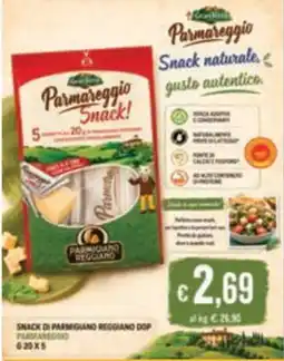èccoMI Parmareggio Snack! offerta
