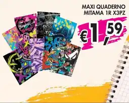 èccoMI Maxi quaderno Mitama offerta
