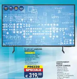 Esselunga TV LED 50 SAMSUNG UE50TU7000H offerta