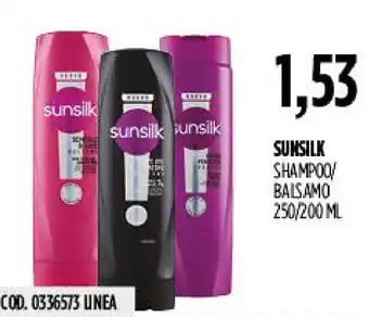 Carico Cash & Carry Sunsilk shampoo/balsamo offerta