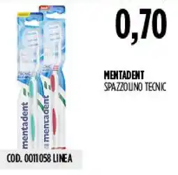 Carico Cash & Carry Spazzolino tecnico Mentadent offerta