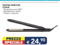 Esselunga PIASTRA BABYLISS ST242E offerta