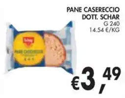 èccoMI Pane casereccio Dott. Schar offerta