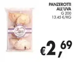 èccoMI Panzerotti all'uva offerta