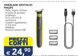 Esselunga ONEBLADE QP2724/23 PHILIPS offerta