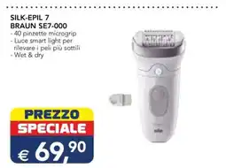 Esselunga SILK-EPIL 7 BRAUN SE7-000 offerta