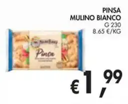 èccoMI Pinsa Mulino Bianco offerta