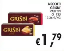 èccoMI Biscotti Grisbi' vari tipi offerta