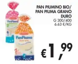 èccoMI Pan Piumino Bio/ Pan Piuma Grano Duro offerta