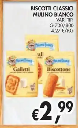 èccoMI Biscotti classici Mulino Bianco offerta
