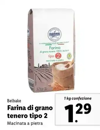 Lidl Farina di grano tenero tipo 00 bio offerta